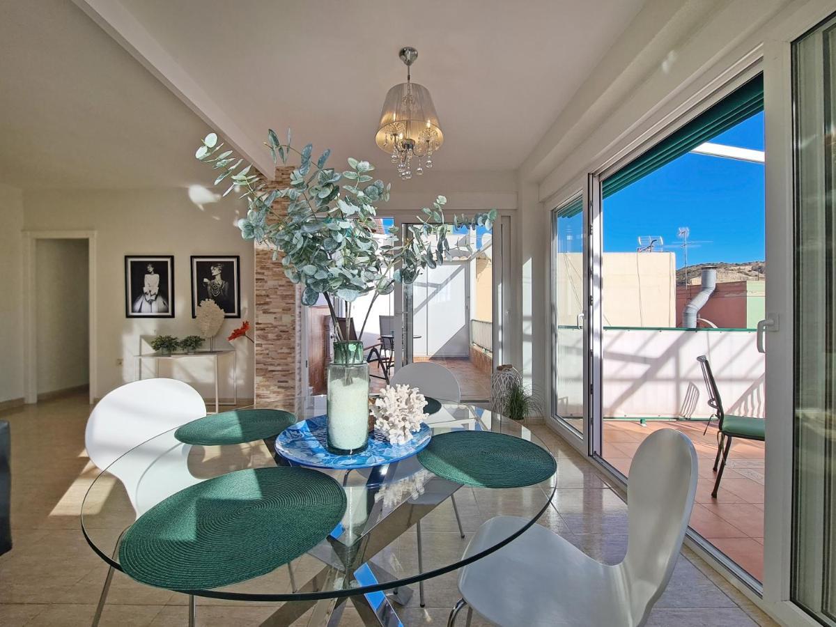 Playa Postiguet Penthouse By Nras Apartment อาลิกันเต ภายนอก รูปภาพ
